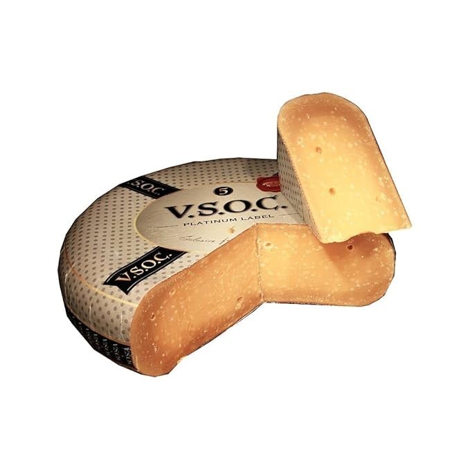 igourmet Dutch VSOC Platinum Label Gouda Cheese - Aged 5 Years - 1/4 Cheese Wheel (5 pound)